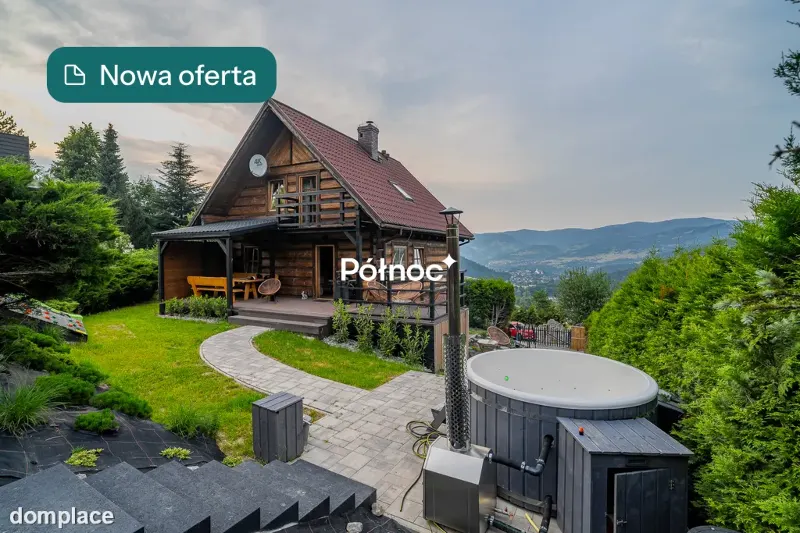 Dom z bala z widokiem na góry | Piwniczna Zdrój