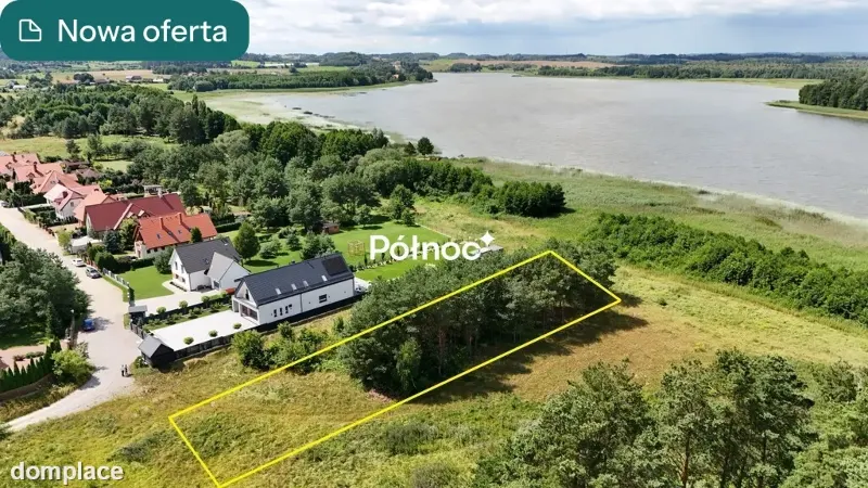 Działka budowlana Chruściele k. Ełku plaża