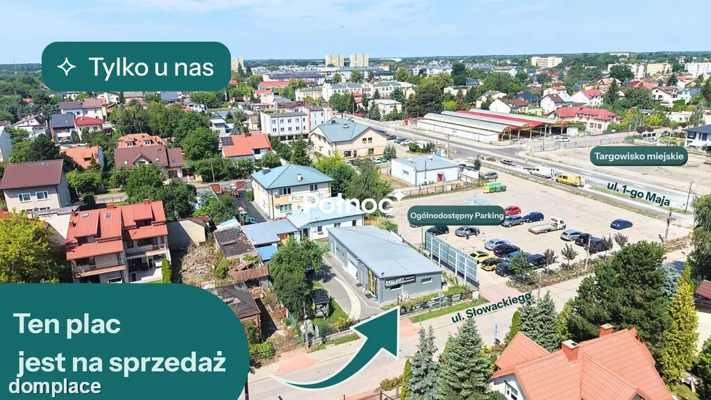 Działka inwestycyjna | DW634 | Wołomin, 1-go Maja