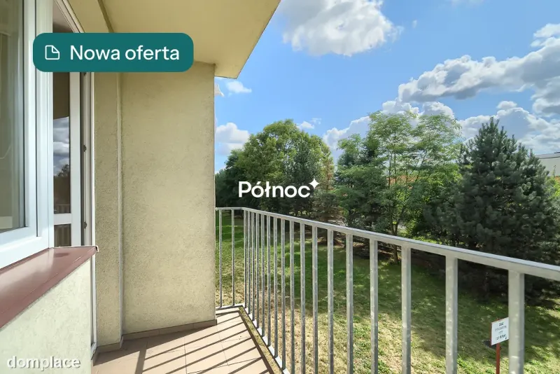 Słoneczna kawalerka z balkonem !