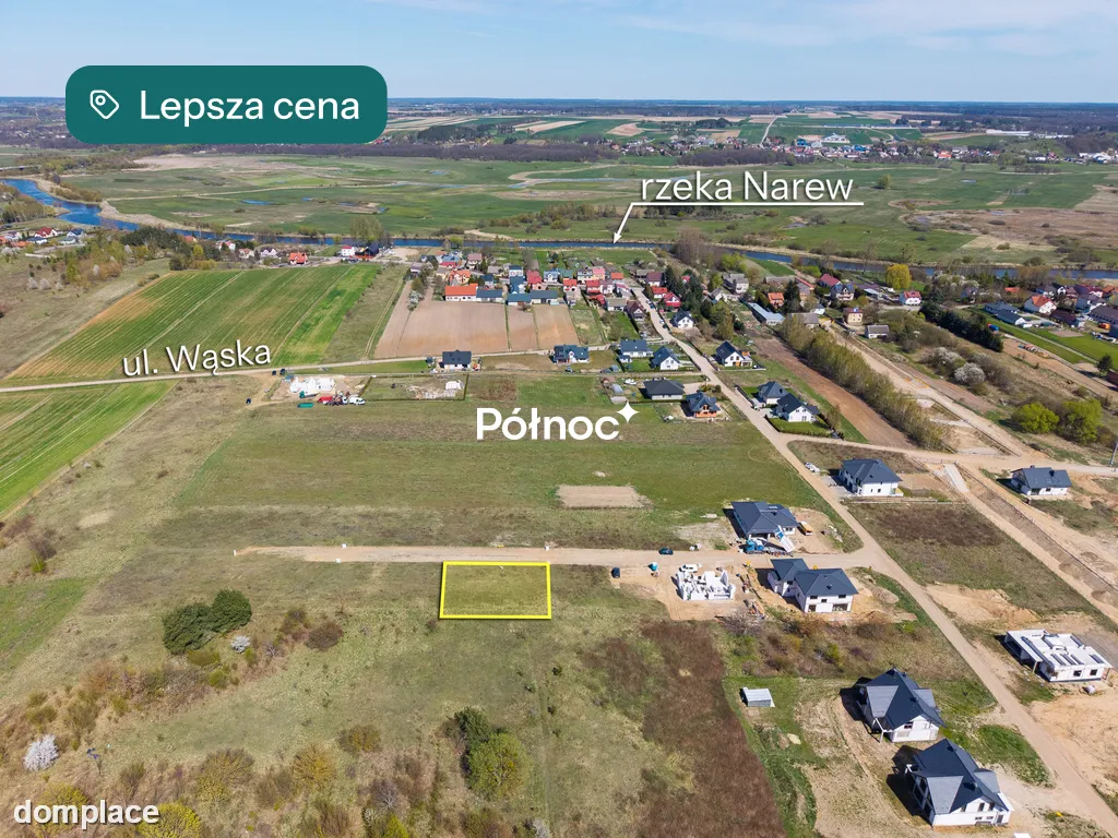 Działka budowlana przy ul. Wąskiej w Łomży!!