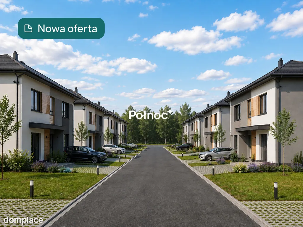 Duża działka budowlana - WZ na dwa domy