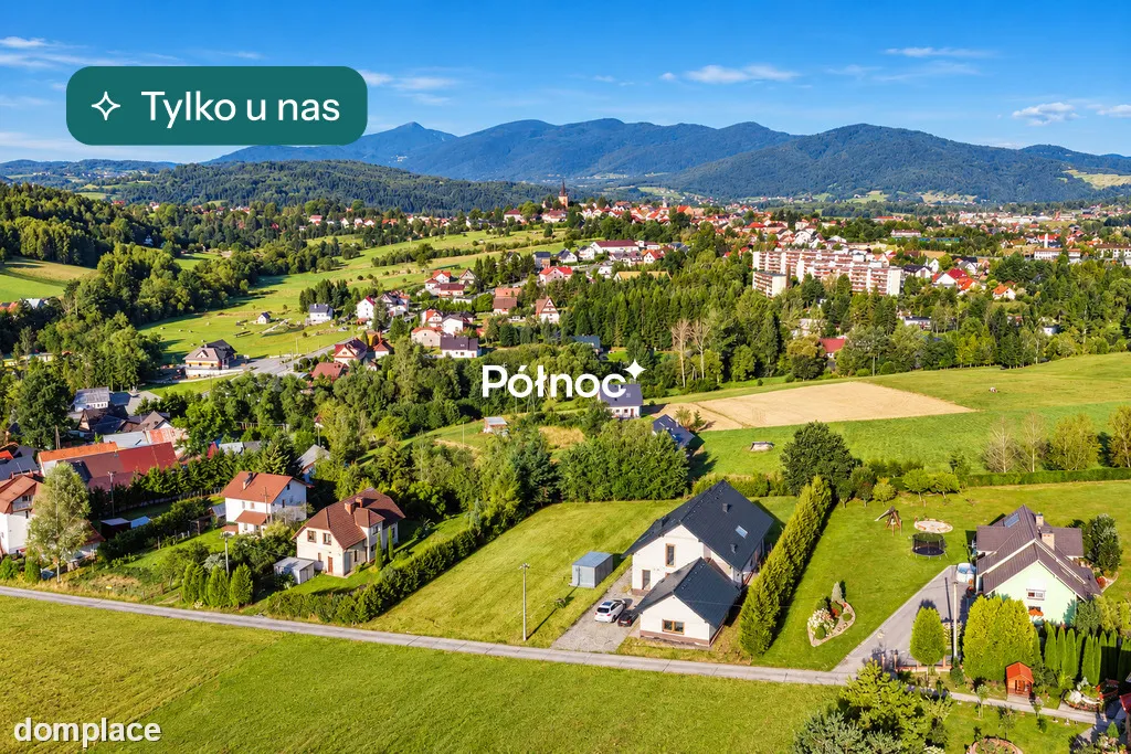 Jordanów | Dom z panoramą Babiej Góry | Działka 31,76 ara