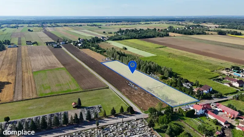 Wapiennik gm. Miedźno, ul. Wołyńska | Działka