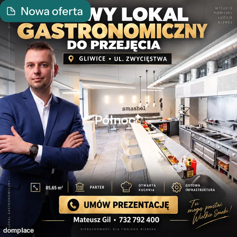 Nowa Cena! Gotowy Lokal ! Od Zaraz !