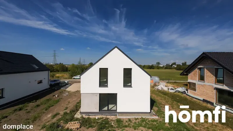 Nowoczesny dom 139 m² w stanie deweloperskim