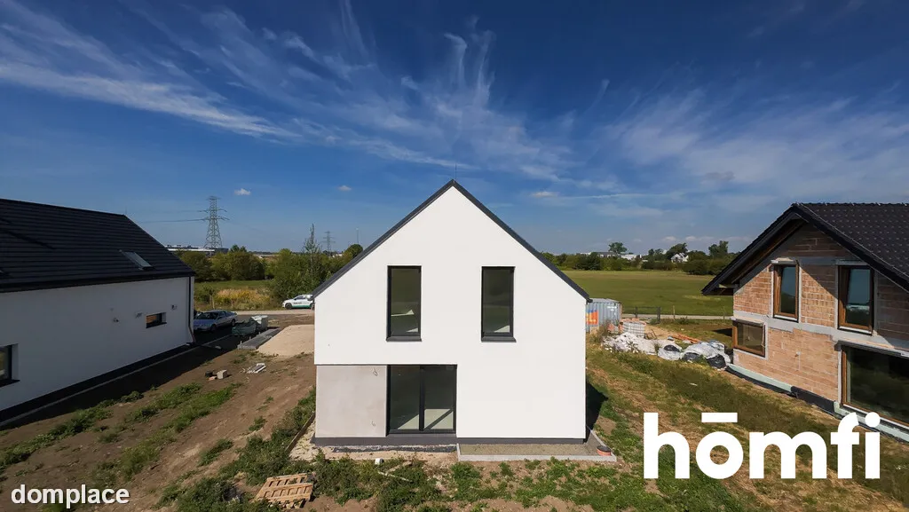 Nowoczesny dom 139 m² w stanie deweloperskim