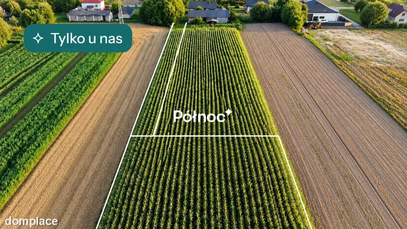 Działka budowlana koło Zamościa