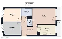 Mieszkanie / 3 pokoje + balkon / Rezerwacja — zdjęcie 17