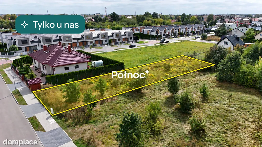 DZIAŁKA 819m² – ŁUKÓW, UL. BARBARY ŁUKASIEWICZ