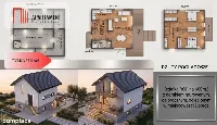 *Dobrcz ROD 600m2: murowany dom z kominkiem, media — zdjęcie 4