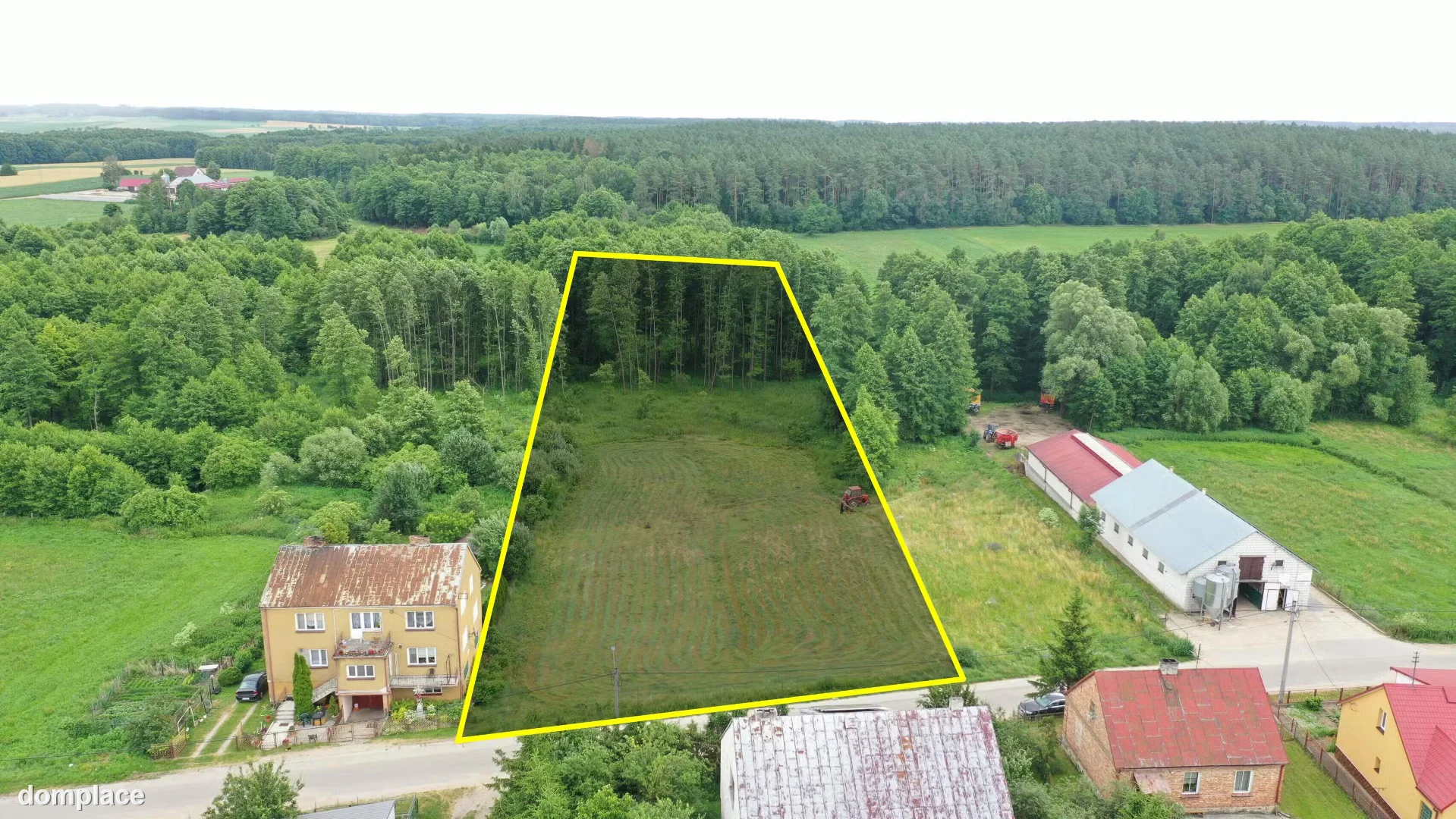 Działka — kolneński, Kolno
