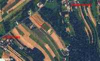 OLCHOWA – 2733 m² | 2 działki | pozwolenie na budowę 2 domów | projekty | media | możliwość kontynuowania budowy — zdjęcie 2