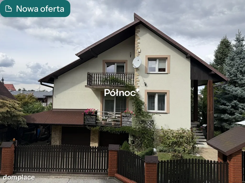 Dom z ogrodem do zamieszkania w Centrum Bochni