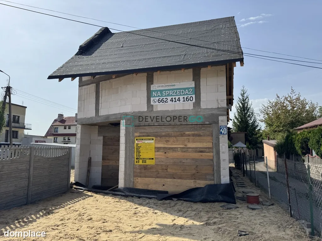 Dom w stanie surowym 135 m² | Świetna lokalizacja