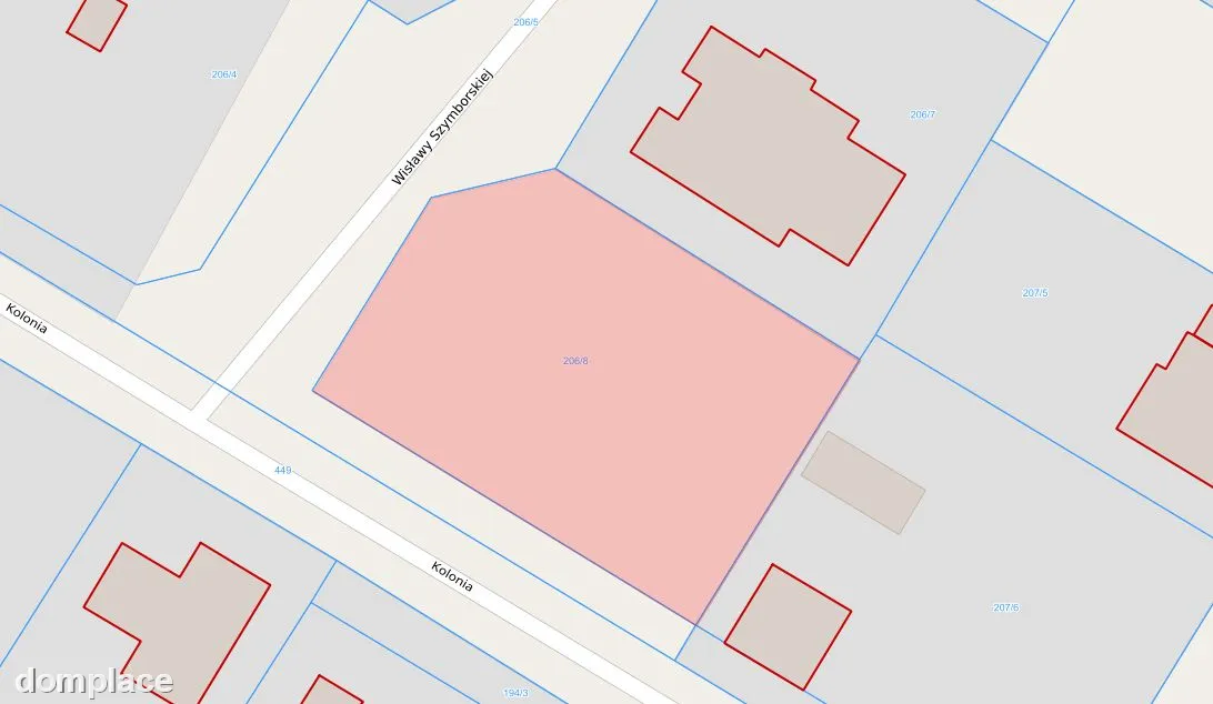 Uzbrojona działka budowlana 1063 m² z WZ – Łagów, ul.