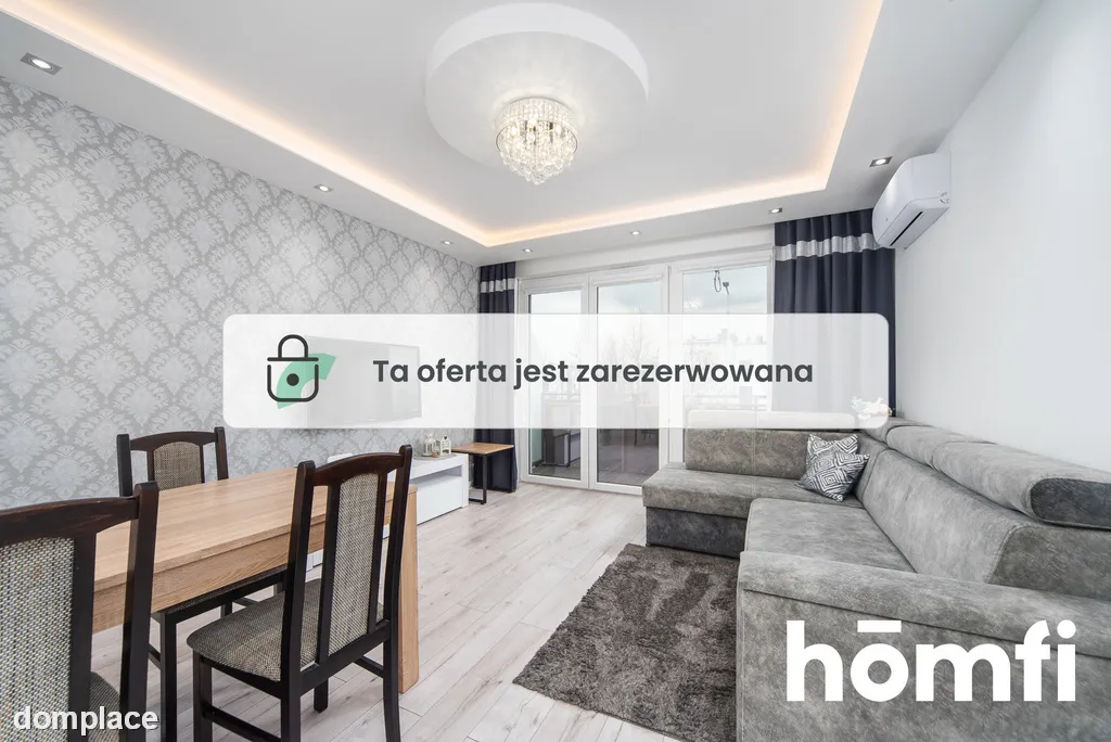 3-POKOJOWE Z BALKONEM, KLIMATYZACJĄ I GARDEROBĄ