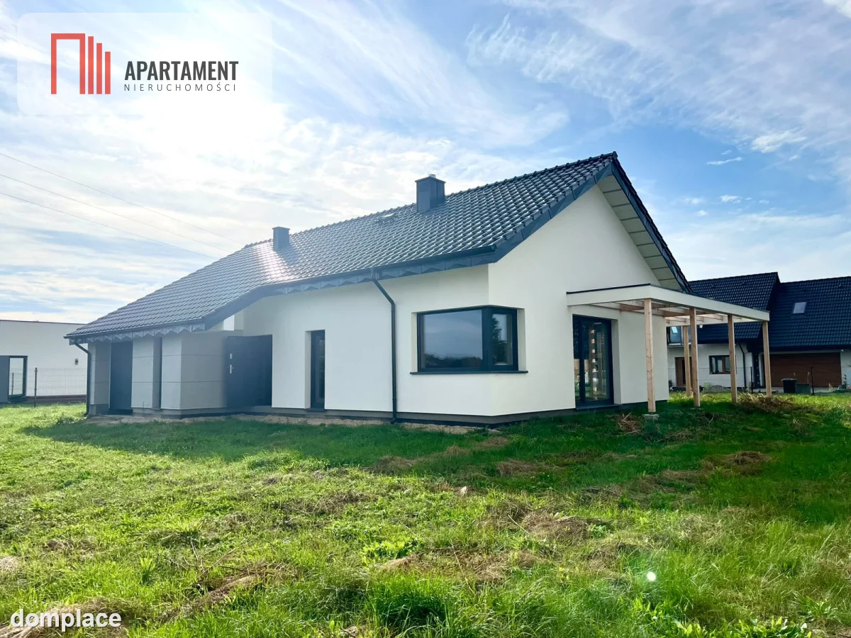 Nowy dom parterowy, 126mkw, Przyłęki/Nowe Dabie