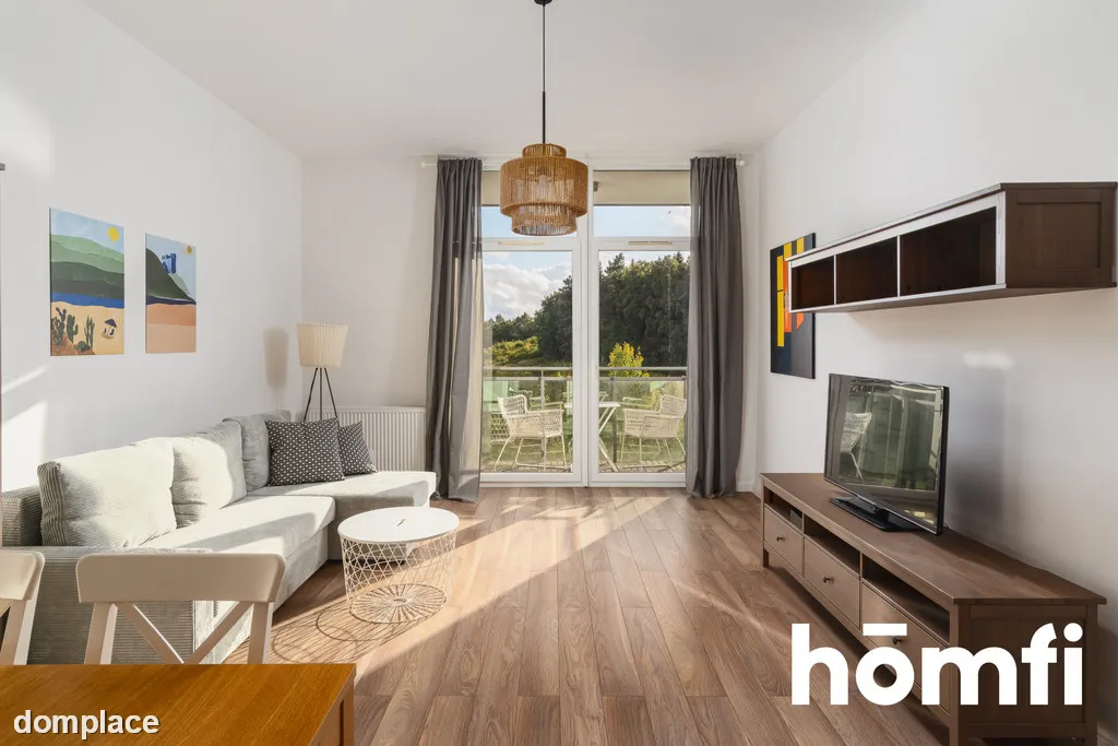 Gdynia Strzelców. Apartament z widokiem na las