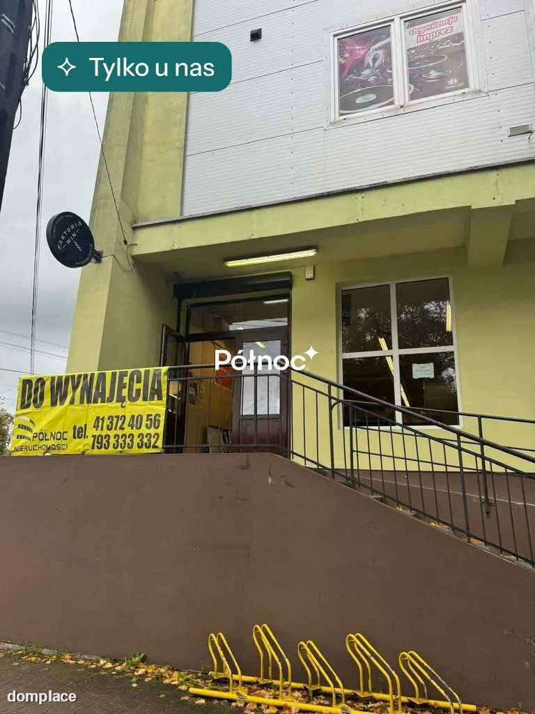 Lokal  handlowo-uslugowy. Centrum Radoszyc.