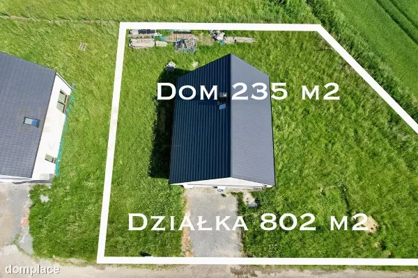 Dom wolnostojący 235 m2 z garażem, działka 800 m² — zdjęcie 2