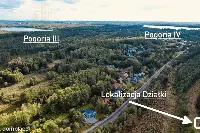 Działka 1365 m² przy lesie,  wszystkie media — zdjęcie 4