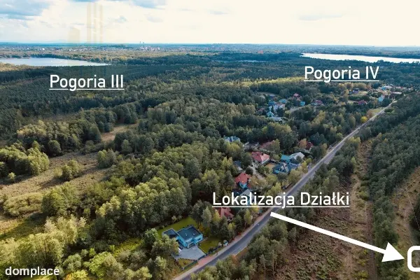 Działka 1365 m² przy lesie,  wszystkie media — zdjęcie 4