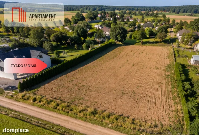 Działka budowlana 1300 m² Dąbrówka Słupska