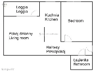 7 Piętro 46 m2 2 Pokoje M Kurdwanów — zdjęcie 16