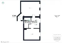 Mieszkanie 55,8 m² do aranżacji! Blisko WPKiW — zdjęcie 19