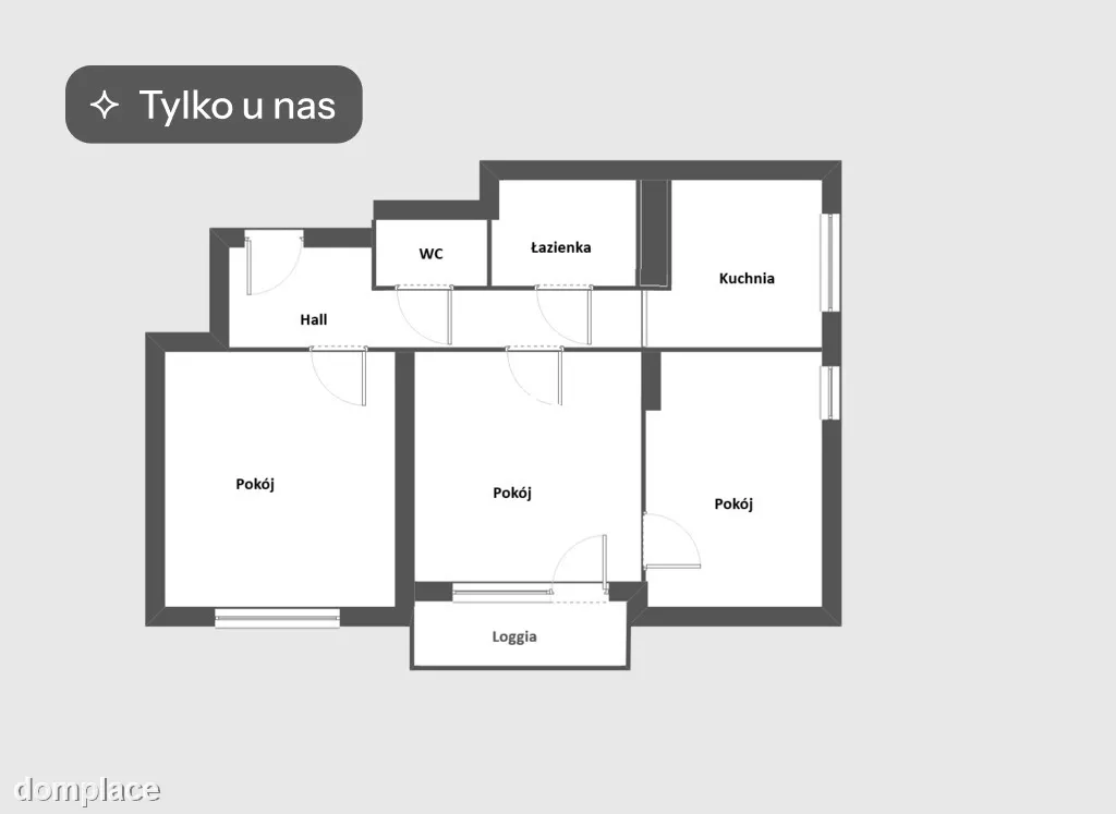 3 Pokoje Al. Stanów Zjednoczonych 56,28m2 ! RKM !