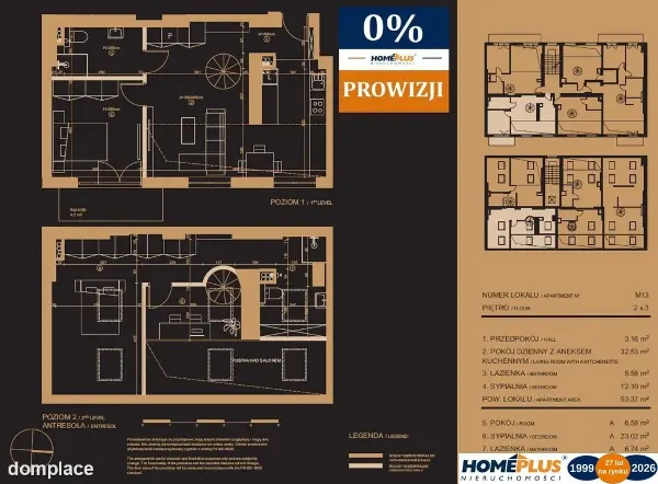 0%, w odrestaurowanej kamienicy z XIX w. - Mokotów — zdjęcie 5