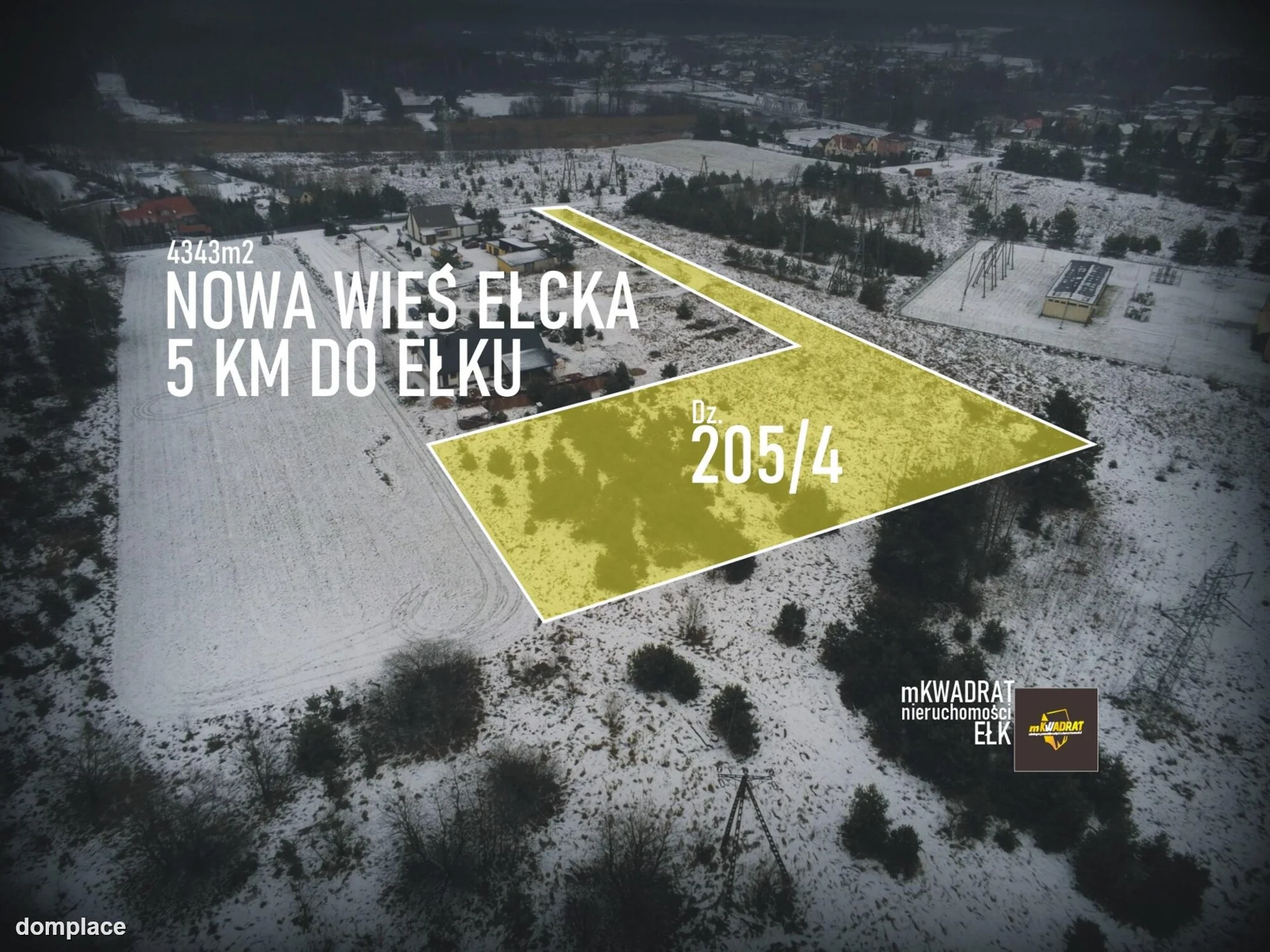 Działka — ełcki, Ełk
