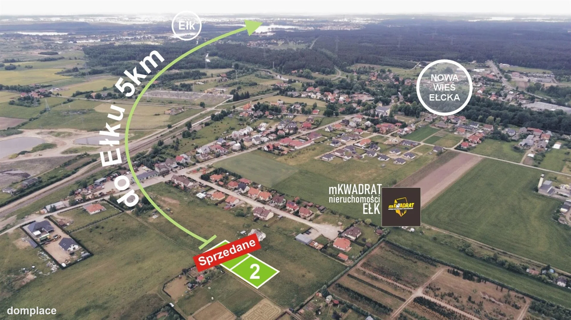Działka — ełcki, Ełk