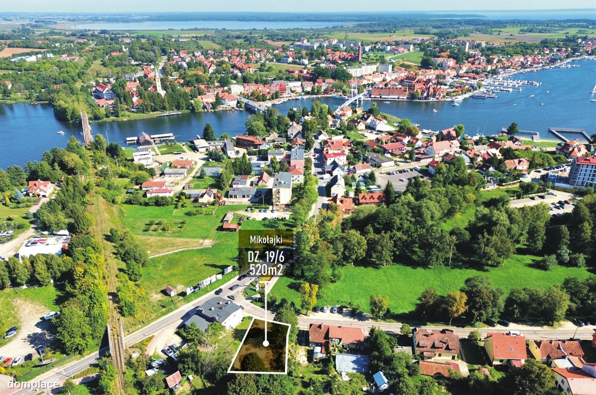Działka — mrągowski, Mikołajki