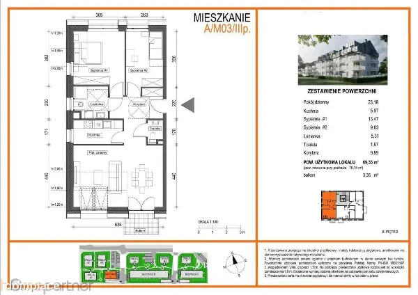 Mieszkanie — Wrocław, Krzyki — zdjęcie 2