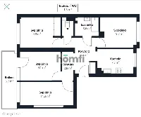 4 pokoje |63,1 m²| balkon| Sportowa — zdjęcie 9
