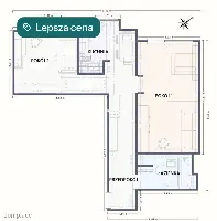 Mieszkanie na wynajem / 2 pokoje / balkon / 50 m2 — zdjęcie 15