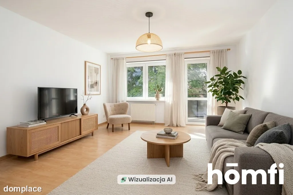 2 Pokoje | 53,69 m² | Balkon | Al. 29 Listopada