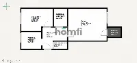 2 Pokoje | 53,69 m² | Balkon | Al. 29 Listopada — zdjęcie 8