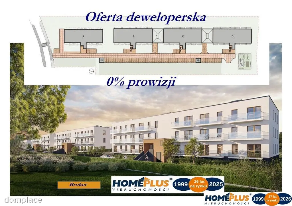 0%, deweloperskie - Zielona Białołeka na 2026 r.