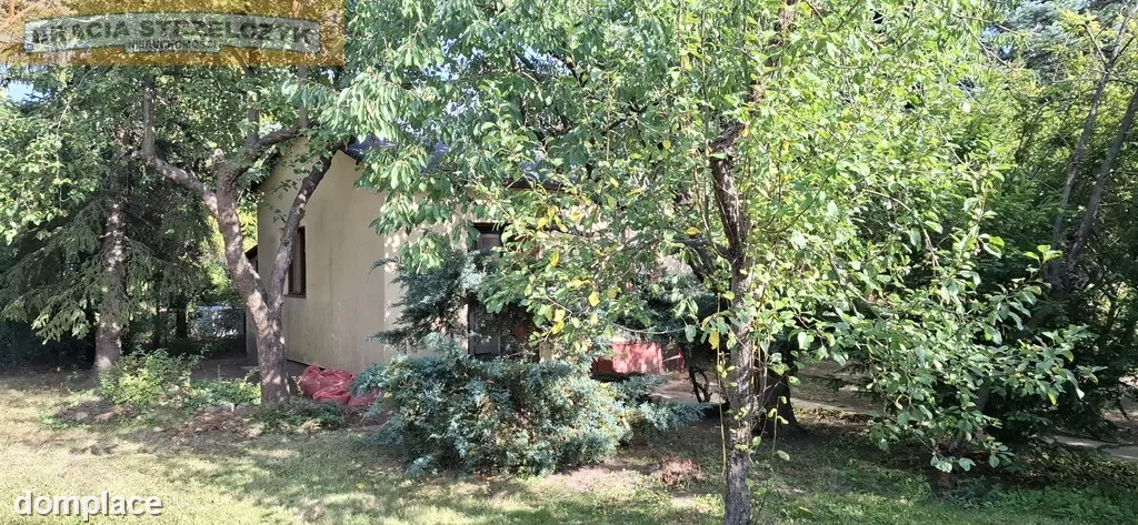 Działka ROD Siekierki II - 300 m² z małym domkiem