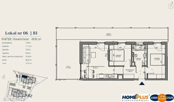 Unikalne apartamenty (VAT 8%) na Zawodziu — zdjęcie 2