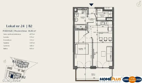 Unikalne apartamenty (VAT 8%) na Zawodziu — zdjęcie 2