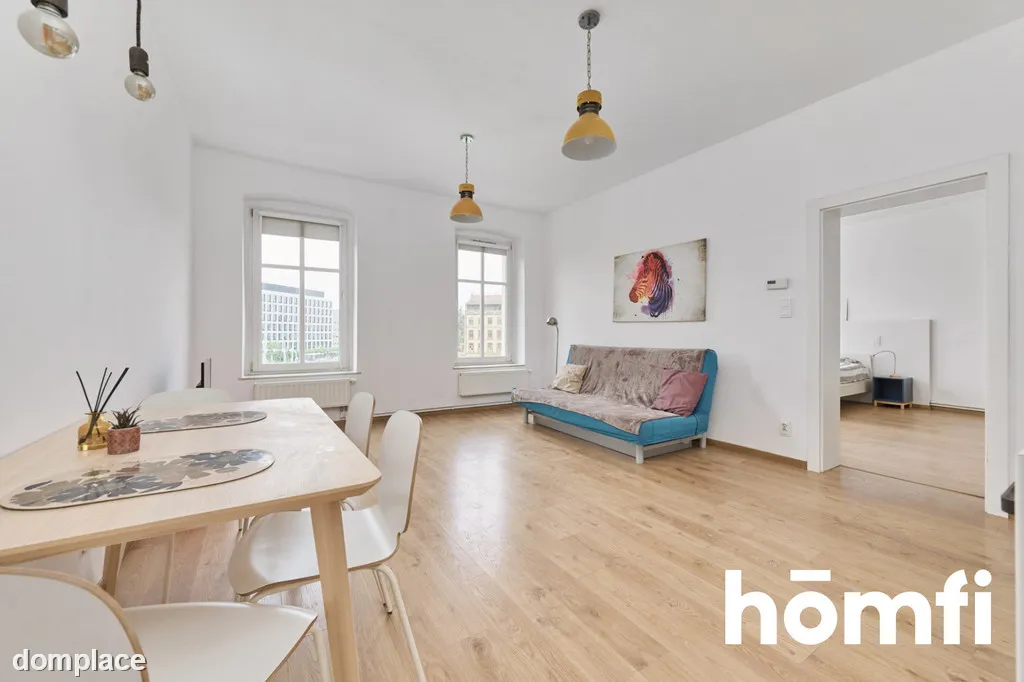 2 pokoje przy pl. Grunwaldzkim - 60m2 ul. Hlonda