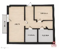 Mieszkanie 72,33m²|Garaż|Kominek|Miejsce postojowe — zdjęcie 9
