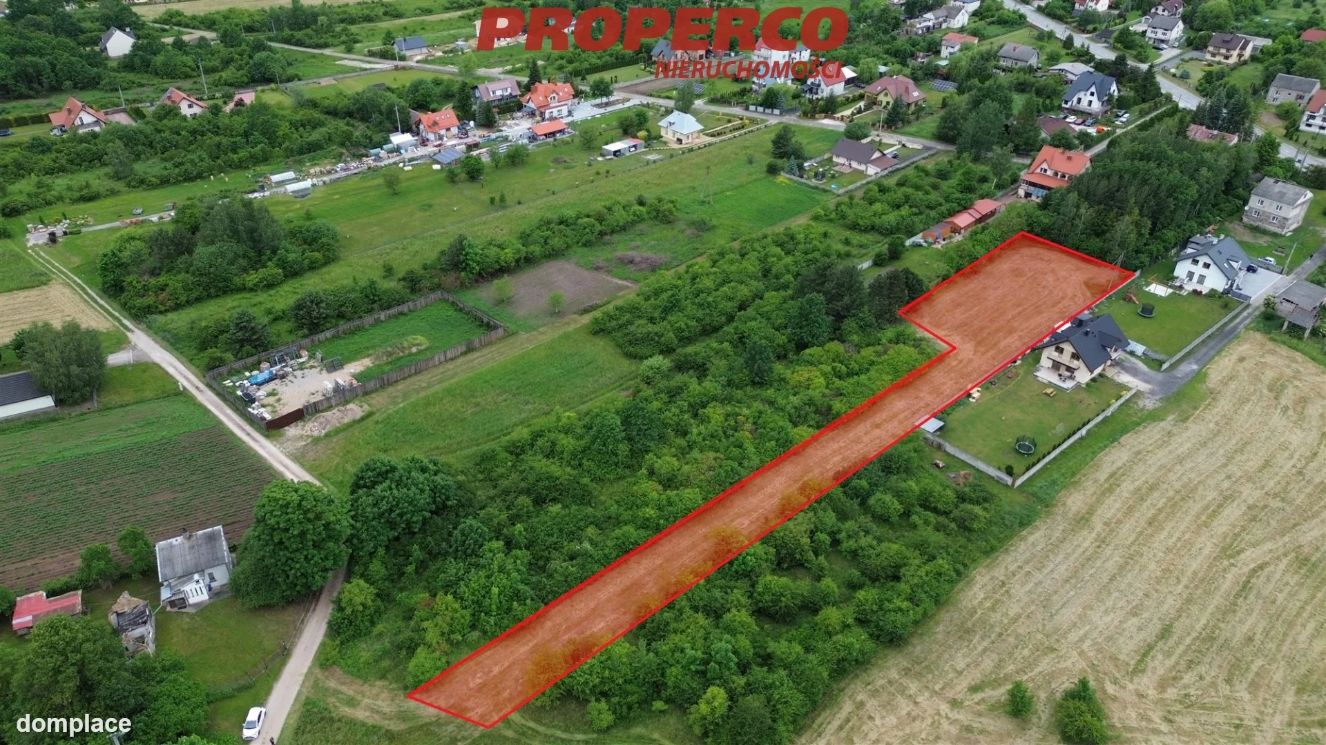 Działka — Jaworznia