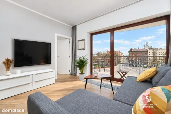 3 POKOJE PRZY WYSPIE SŁODOWEJ | PARKING, BALKON — zdjęcie 2