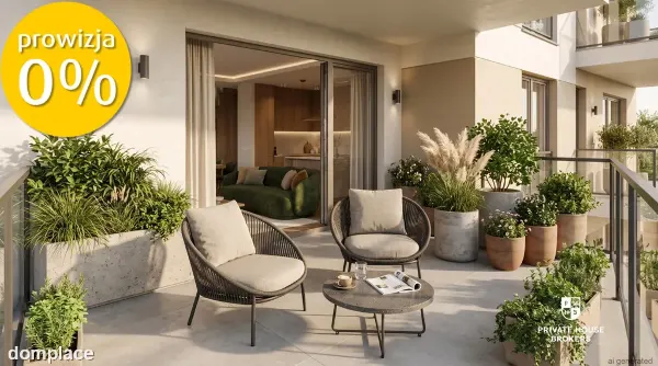 3 pokoje, 75 m², 6. piętro, Kraków Wybickiego — zdjęcie 2