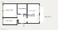 Na wynajem Kossaka 50 m2 z balkonem — zdjęcie 17